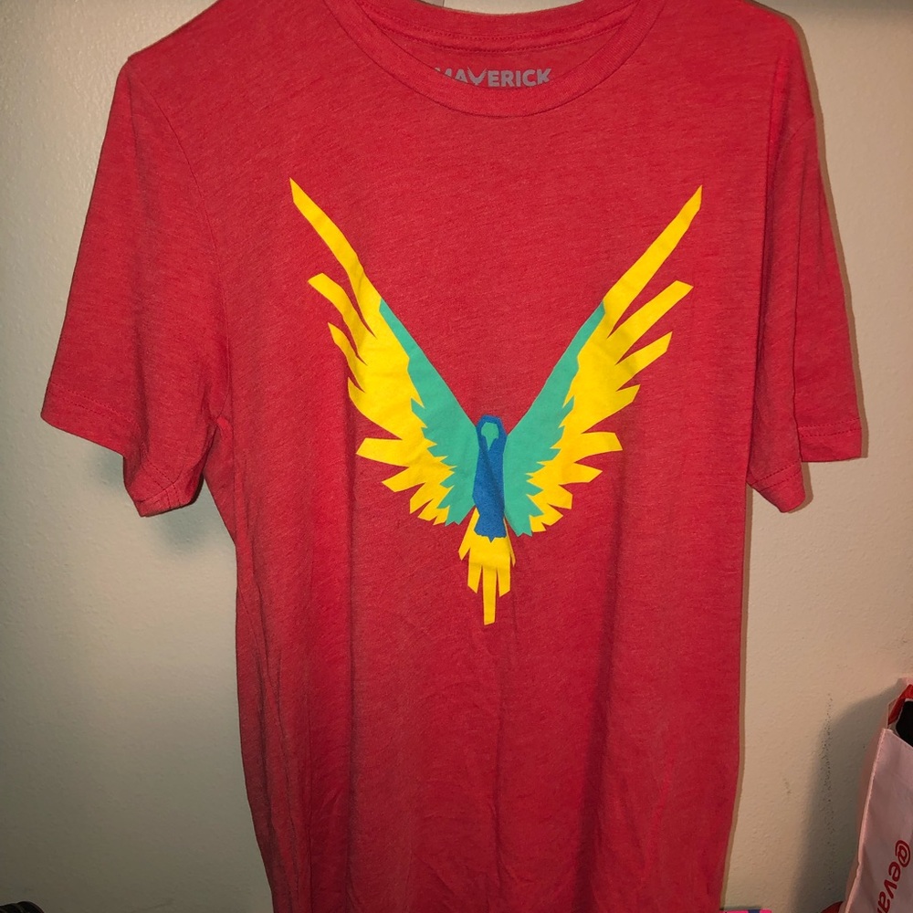 Maverick red shirt